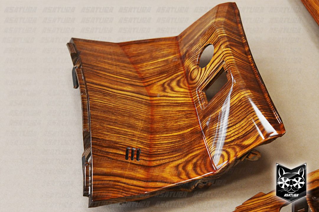 Nissan X-Trail - Аквапринт глянцевое дерево