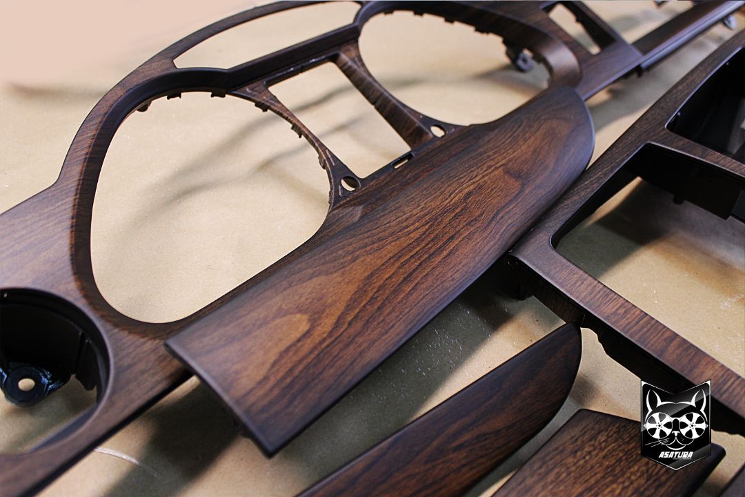 Audi A6 - Матовое дерево