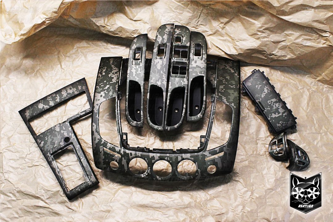 Mitsubishi L200 - Аквапринт камуфляж