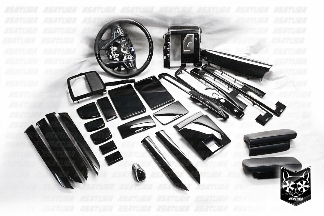 Alphard - Черный глянец