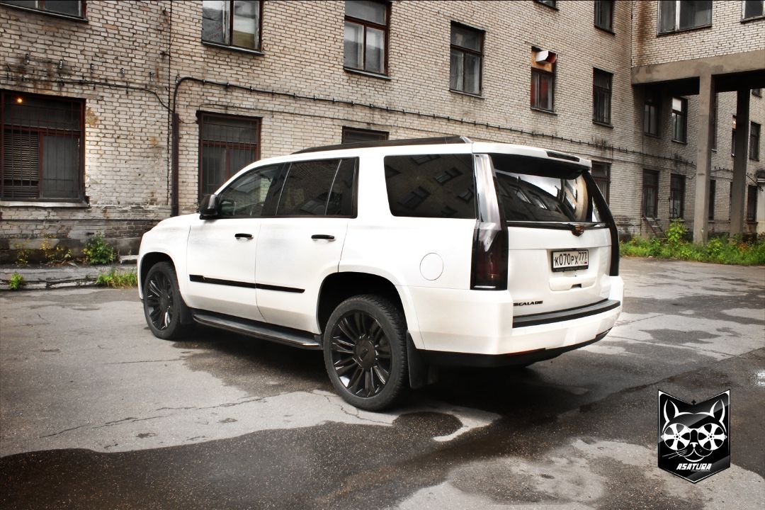 Cadillac Escalade - Антихром в аквапринт