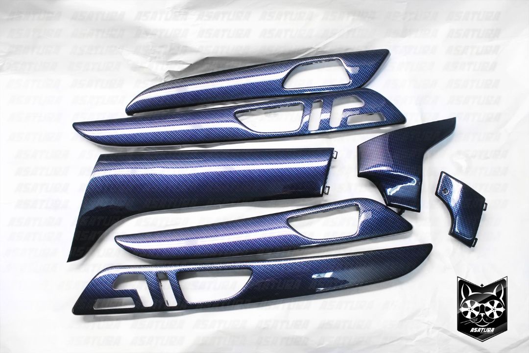 Mercedes-Benz ML - Cиний карбон с переливом