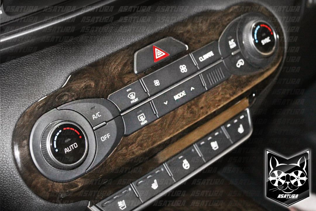 KIA Sorento - Аквапринт глянцевое дерево