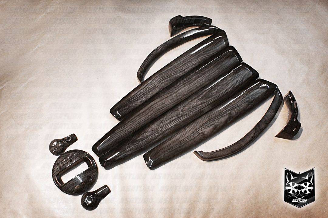 Nissan X-Trail - Аквапринт глянцевое дерево