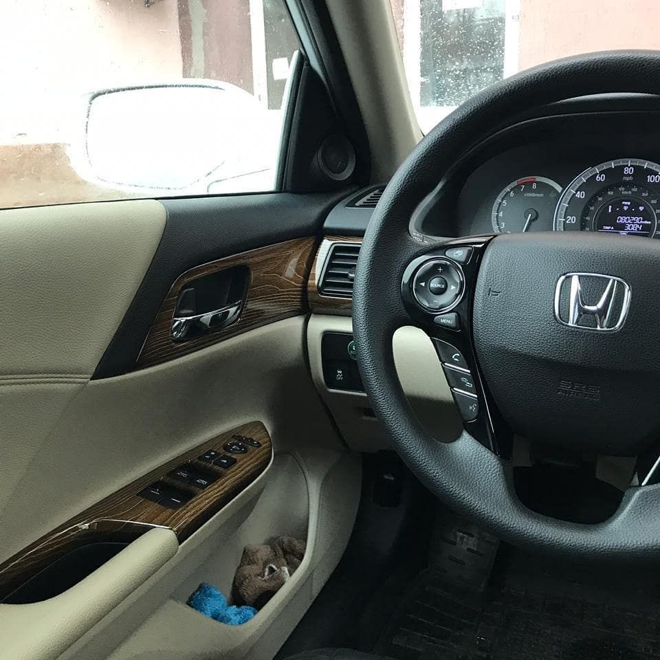 Honda Accord - Аквапринт в дерево