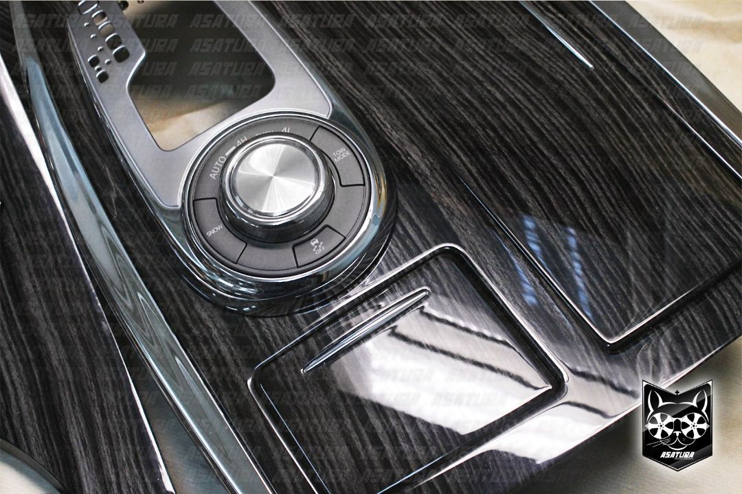 Infiniti QX 80 - Аквапринт серое прямое дерево