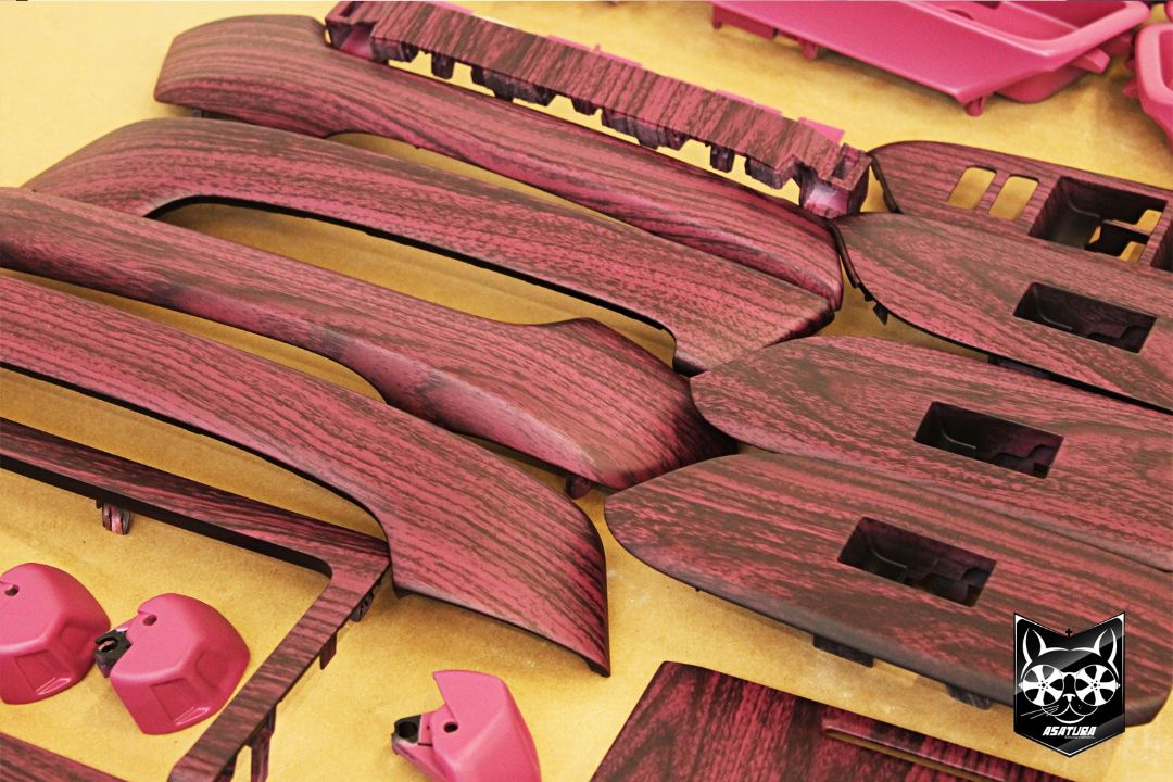 Land Cruiser 200 - Аквапринт розовое дерево