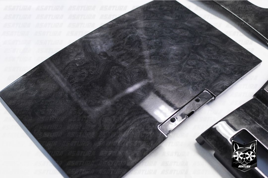 Volkswagen Touareg - Аквапринт серое дерево птичий глаз