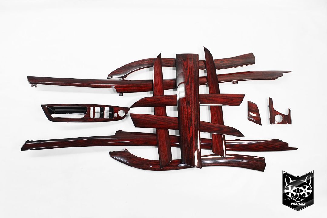 BMW X6 - Дерево красное