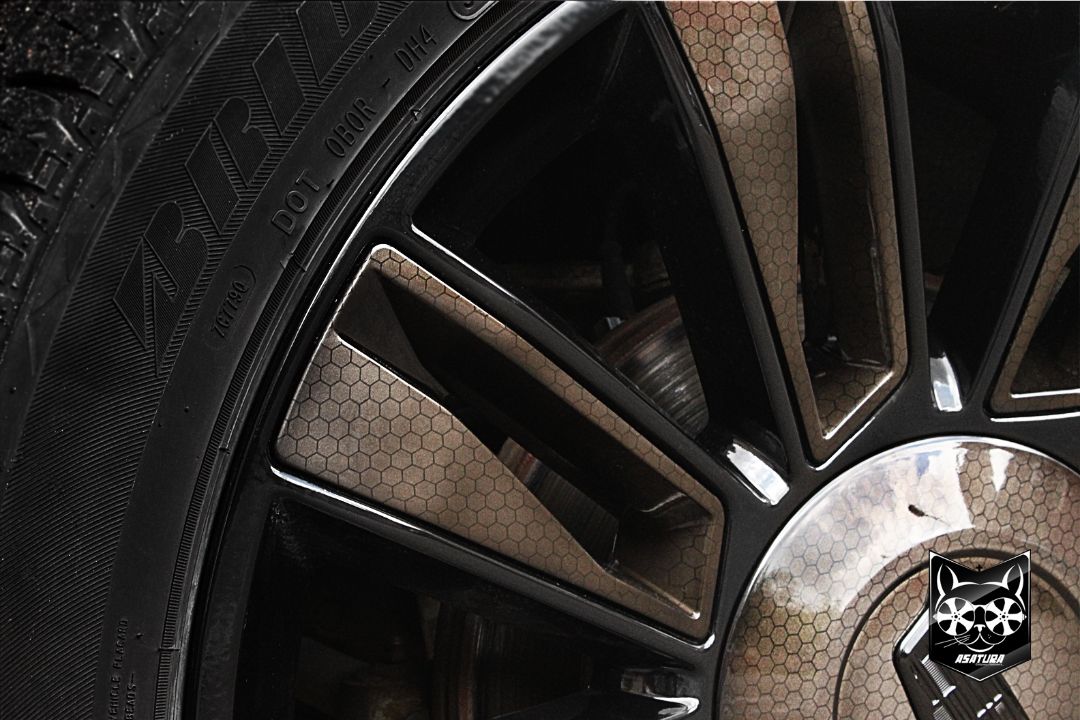 Cadillac Escalade - Антихром в аквапринт