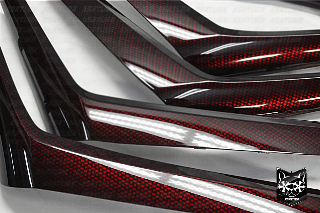 RAV4 - Ярко-красный синий