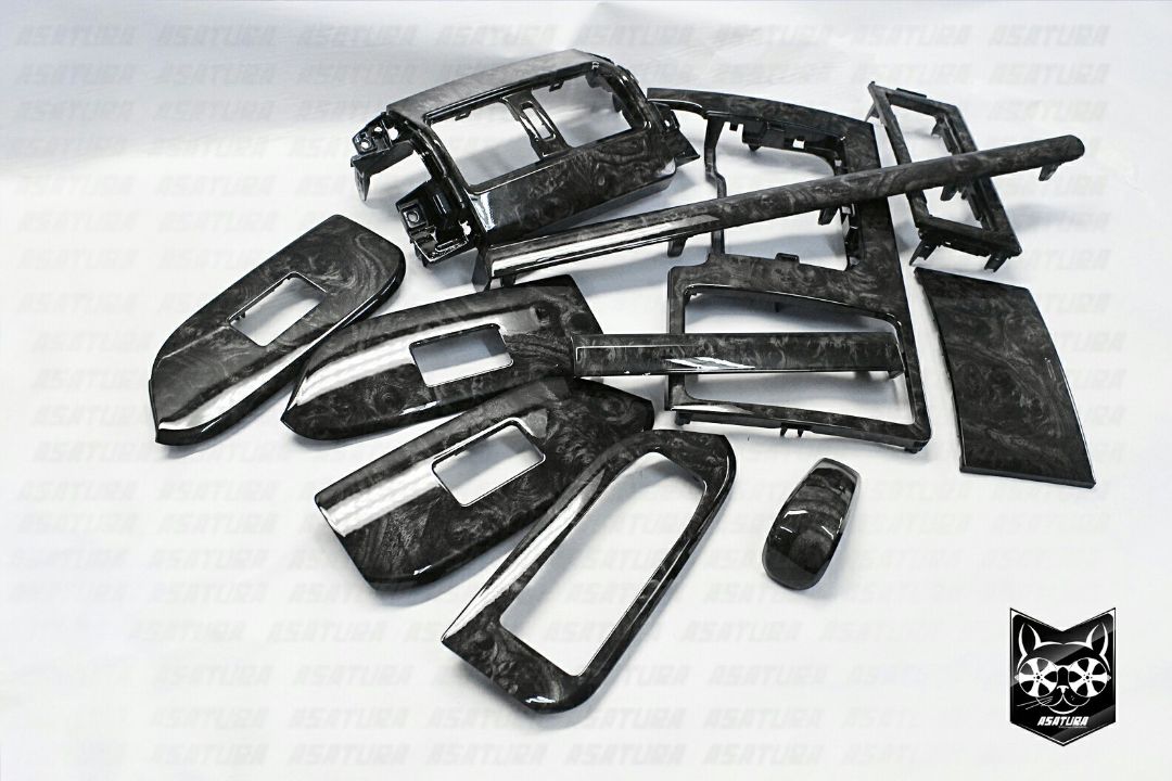 Land Cruiser Prado - Аквапринт черный кап