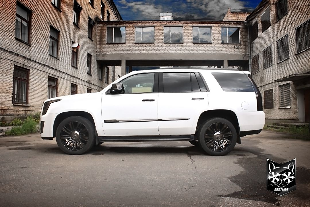 Cadillac Escalade - Антихром в аквапринт
