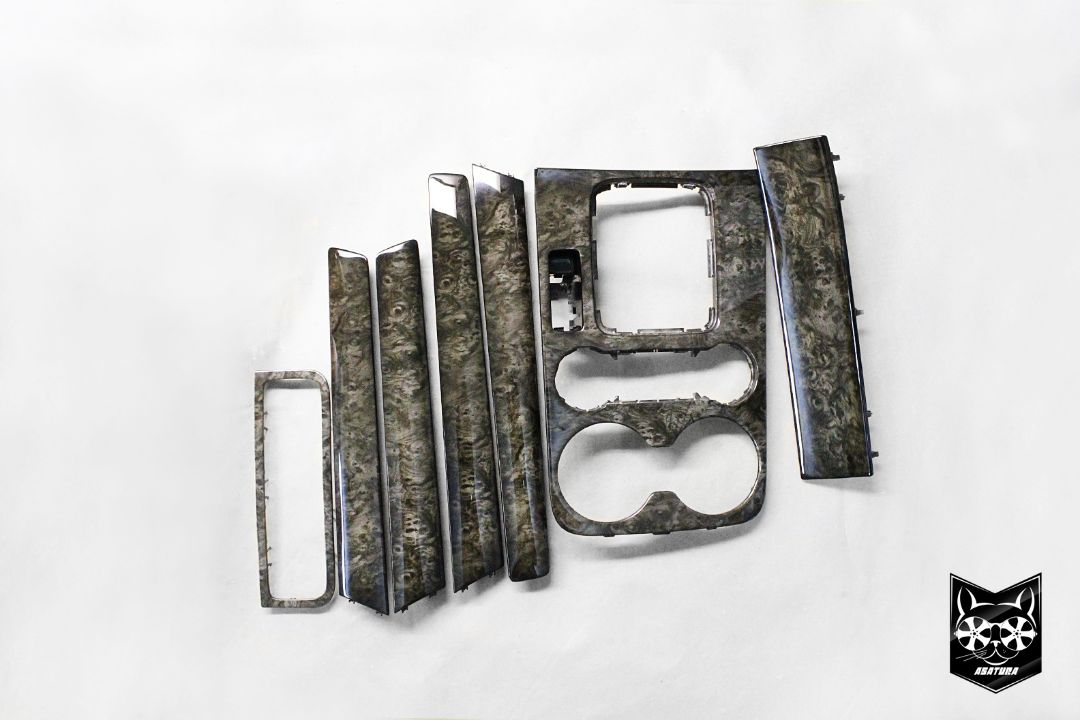 Volkswagen Touareg - Аквапринт корень ореха