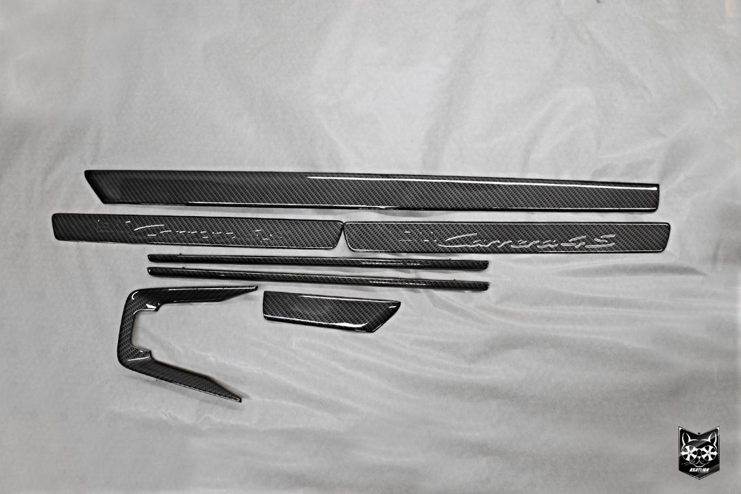 Porsche Carrera 4S - Аквапринт карбон