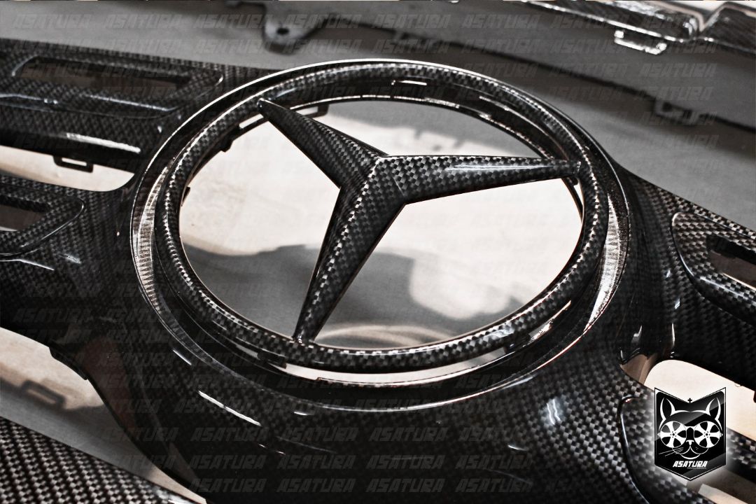 Mercedes GL-Class - Аквапринт под карбон