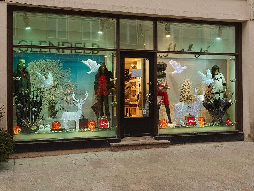 Оформление витрин