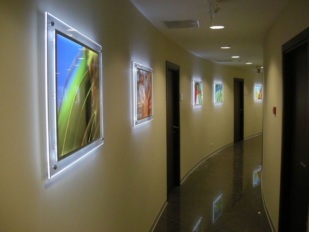 Тонкие световые панели