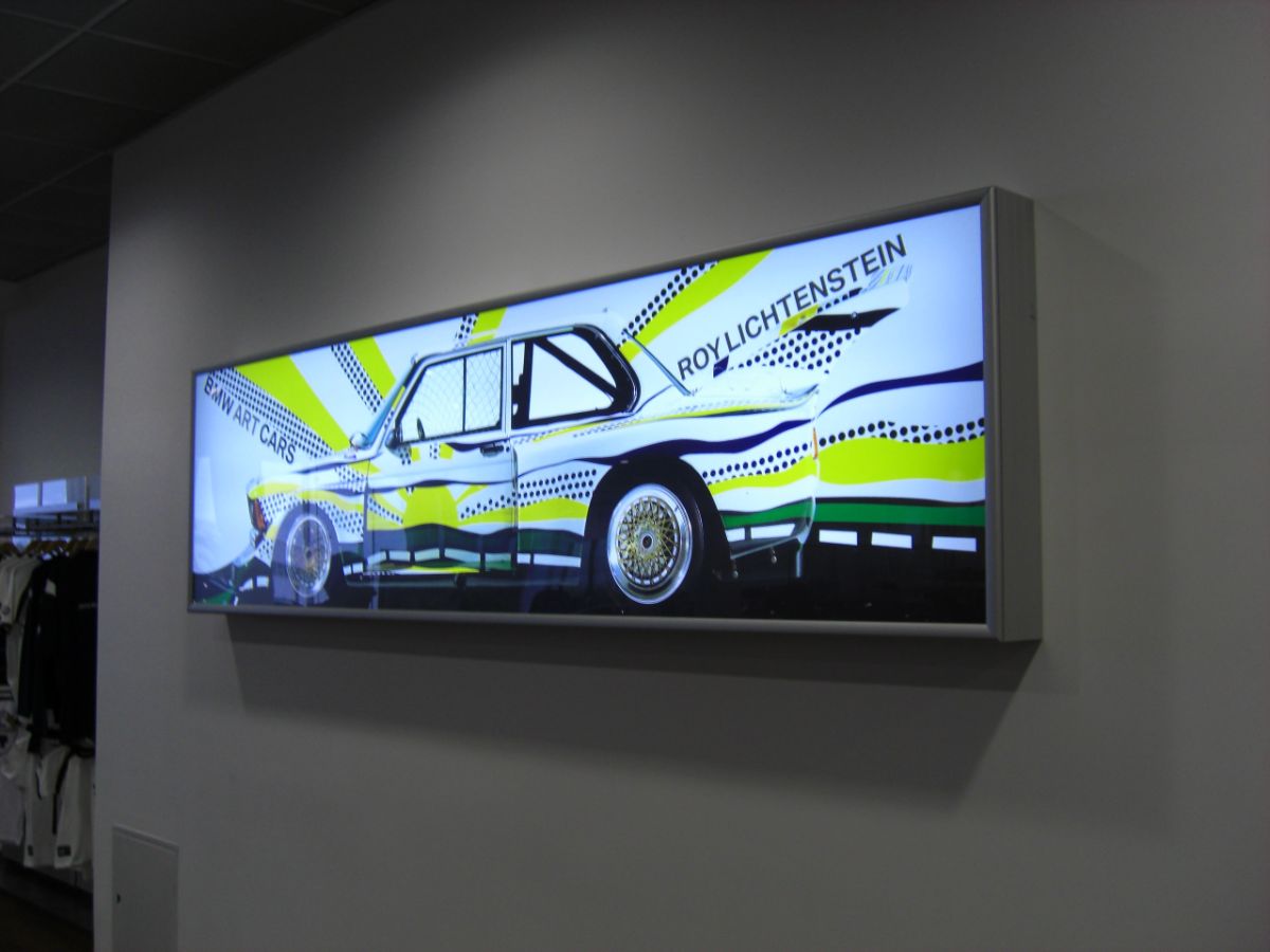 Изготовление лайтбоксов (световых коробов)