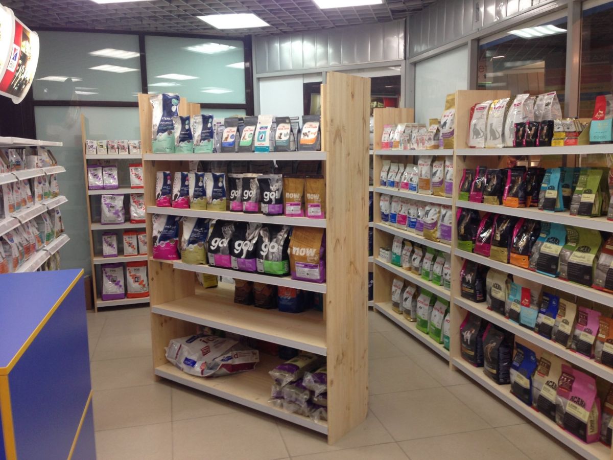 Торговое оборудование для зоомагазинов