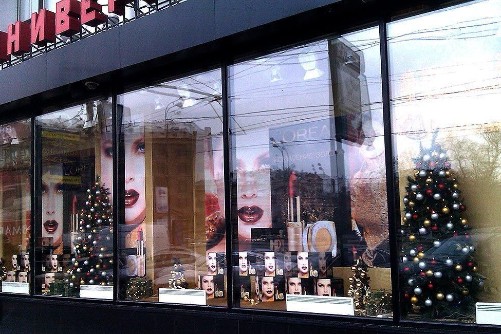 Оформление витрин