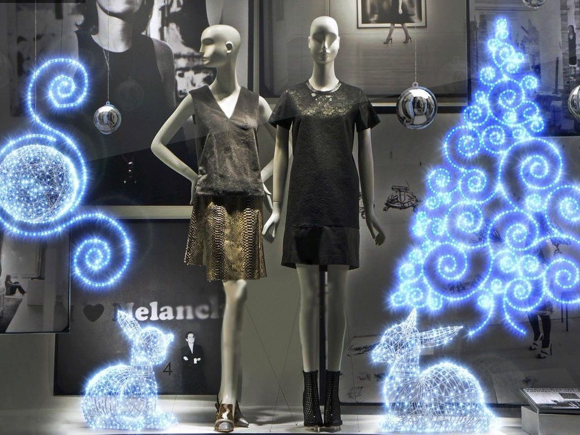 Оформление витрин