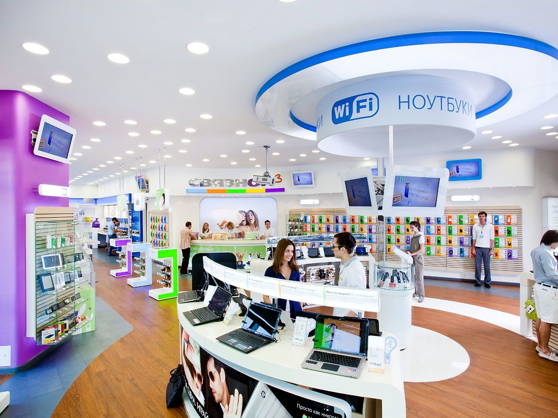 Мебель для салонов связи