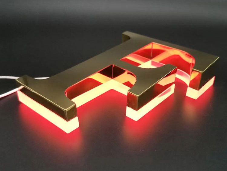 Изготовление световых рекламных букв