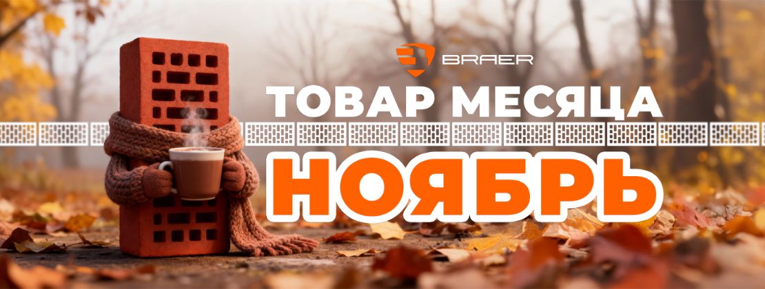 BRAER Товар месяца - НОЯБРЬ