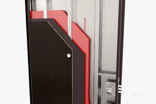 Двери с высокой тепло шумоизоляцией