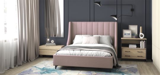 Кровать Жаклин LUX в стиле Лофт