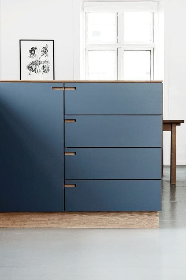 Фасады из VALCHROMAT с фрезеровкой