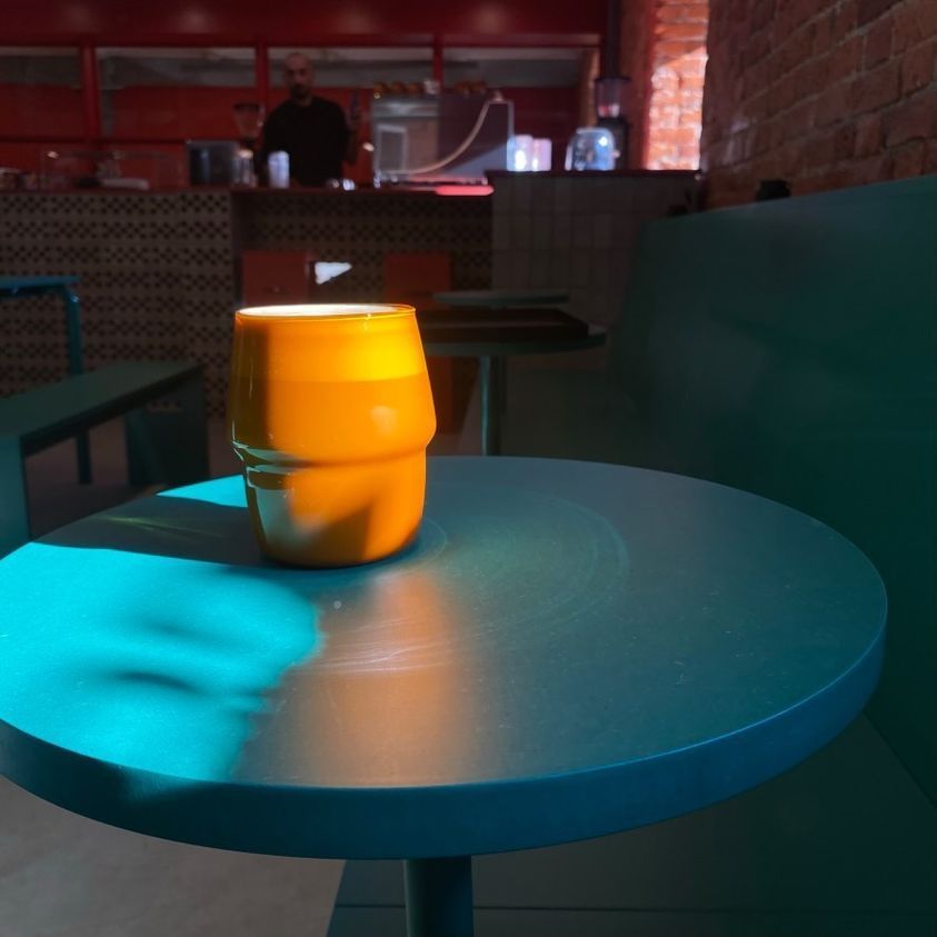 Интерьер из VALCHROMAT в Кафе в Санкт-Петербурге - BALAM