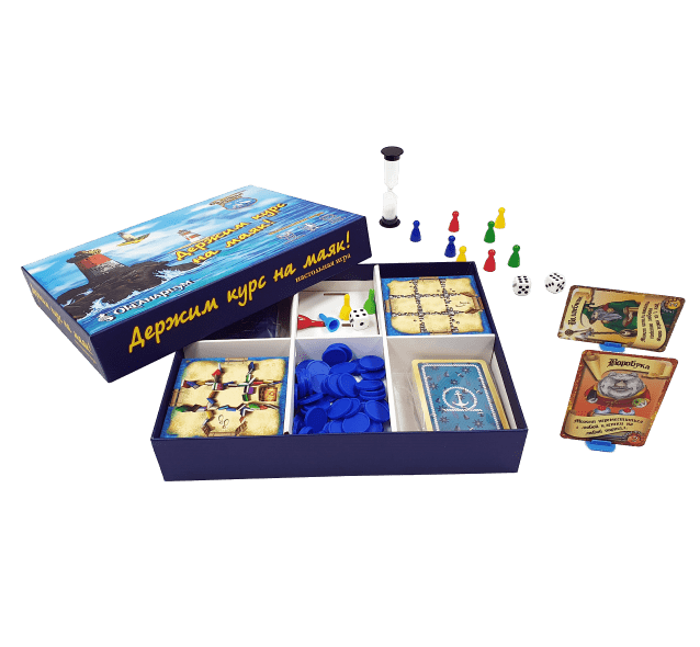 Фишки, кубики для настольных игр - типография Игропринт СПб