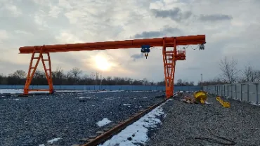 Кран козловой двухбалочный 16т