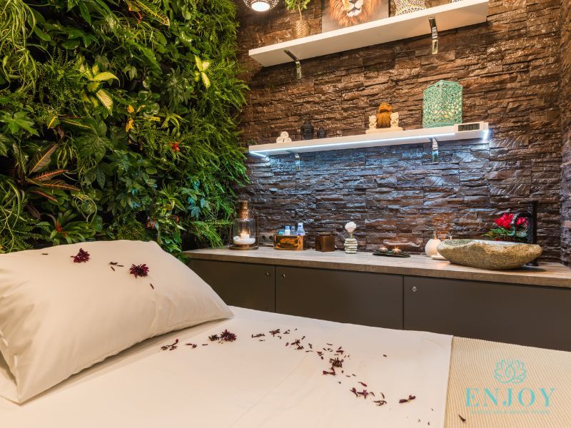 Самый зелёный спа-салон в Москве — Enjoy Spa, живые тропические растения