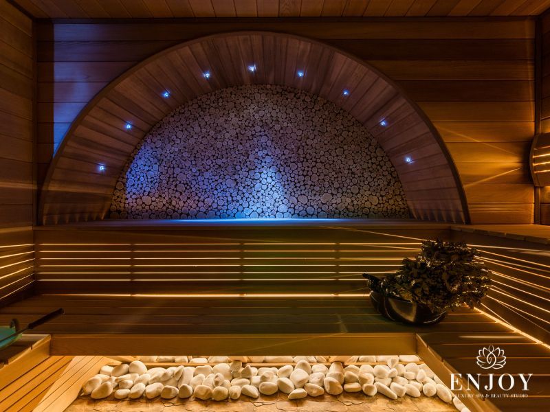 Финская сауна из канадского кедра — Enjoy Spa, Москва