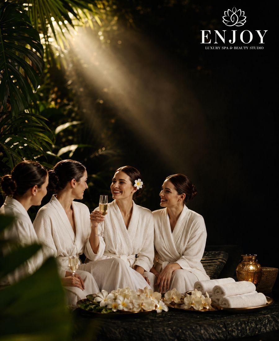 Забронировать спа-девичник в Москве под ключ — Enjoy Spa на проспекте Вернадского