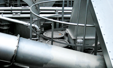 REMBE® взрыворазрядная панель EGV на силосе поверхностного слоя