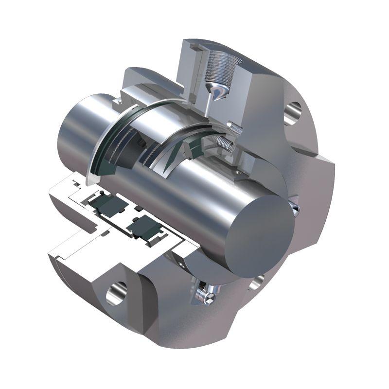 Тип 2800XP - Бесконтактное двойное кассетное уплотнение с газовой смазкой для насосов с большим диаметром ствола