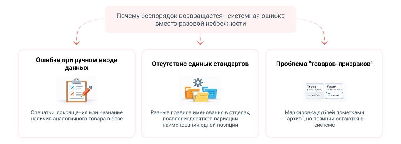 Почему беспорядок возвращается - системная ошибка вместо разовой небрежности