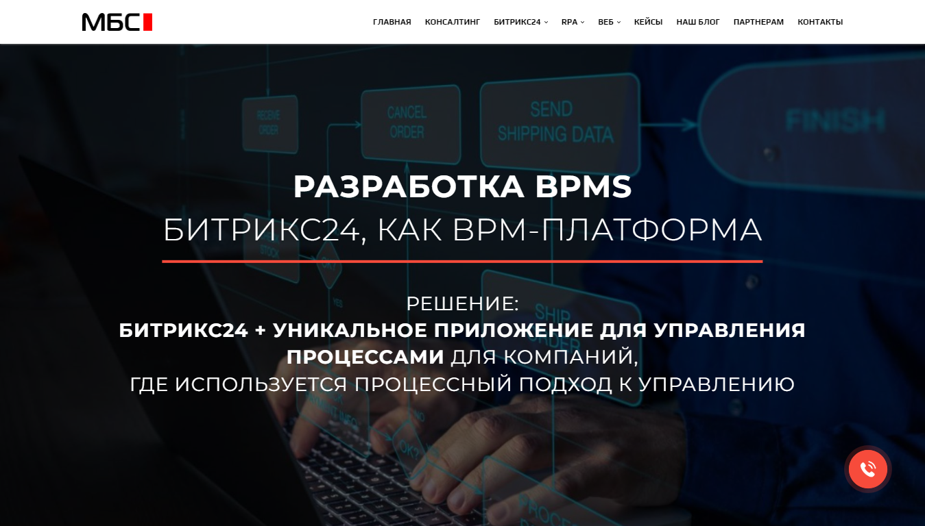 Разработка BPMS на базе Битрикс24