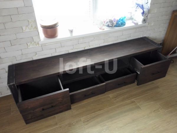 тумба под телевизор лофт 15