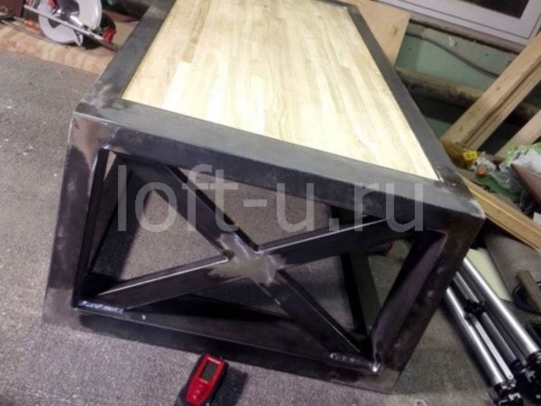 лофт журнальный стол и консоль 24