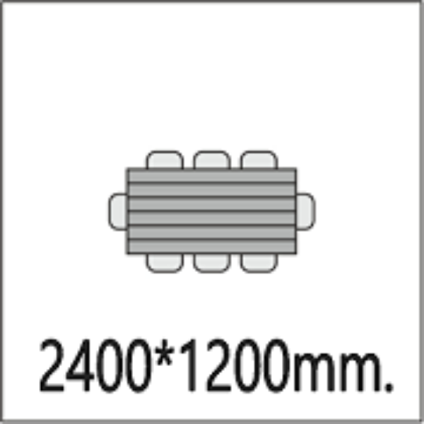 2400*1200мм.
