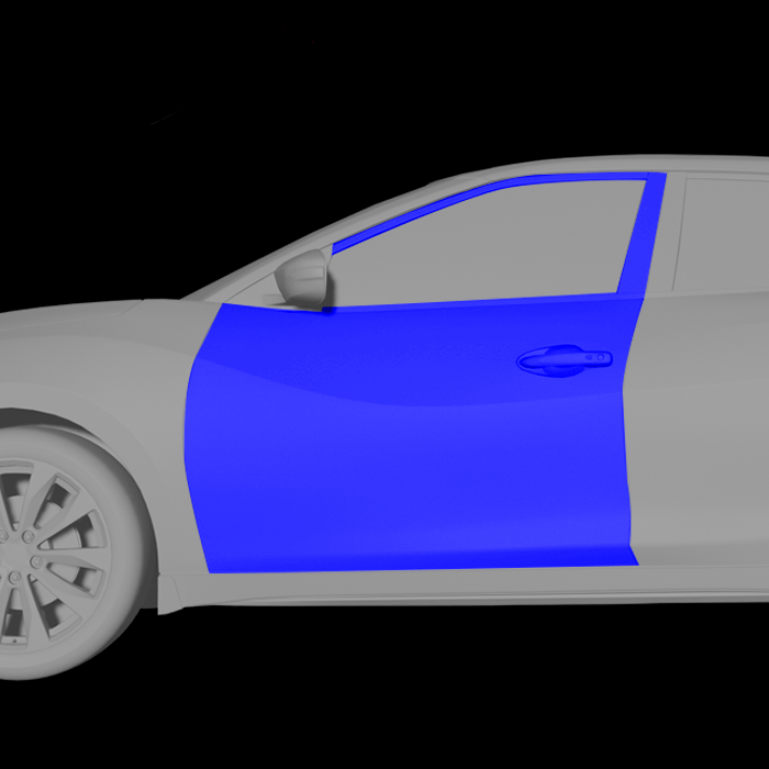 Дверь. Ремонт и покраска.