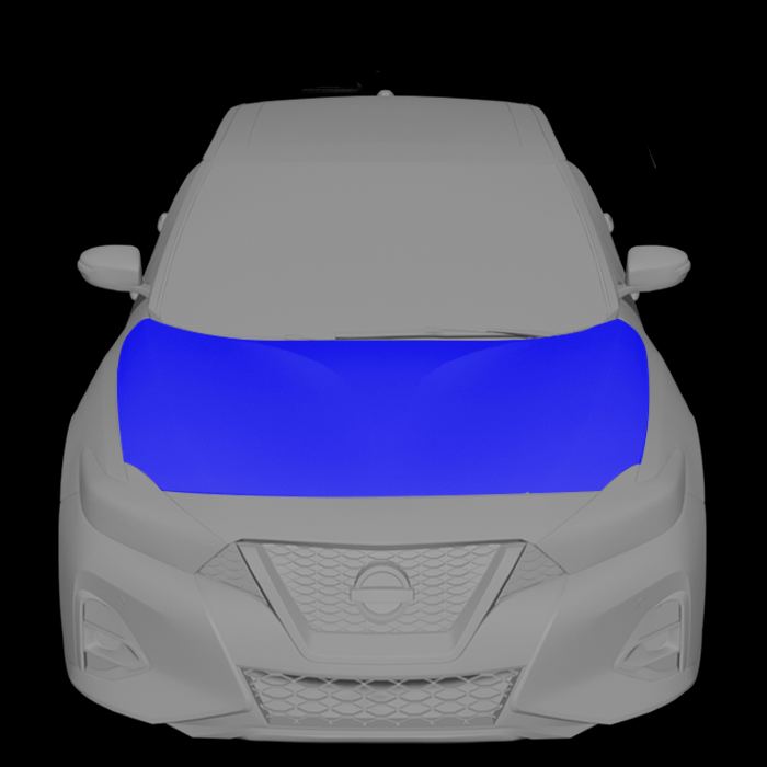 Капот. Ремонт и покраска.