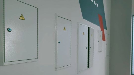 Монтаж щитов освещения фото