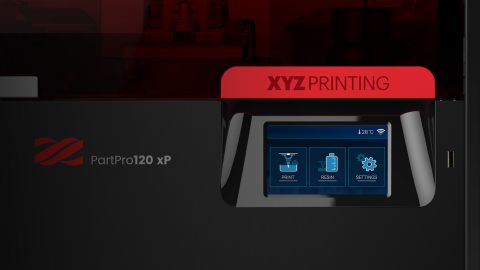 XYZprinting. Binder Jet BJPartPro350 xBC полноцветный 3D принтер
