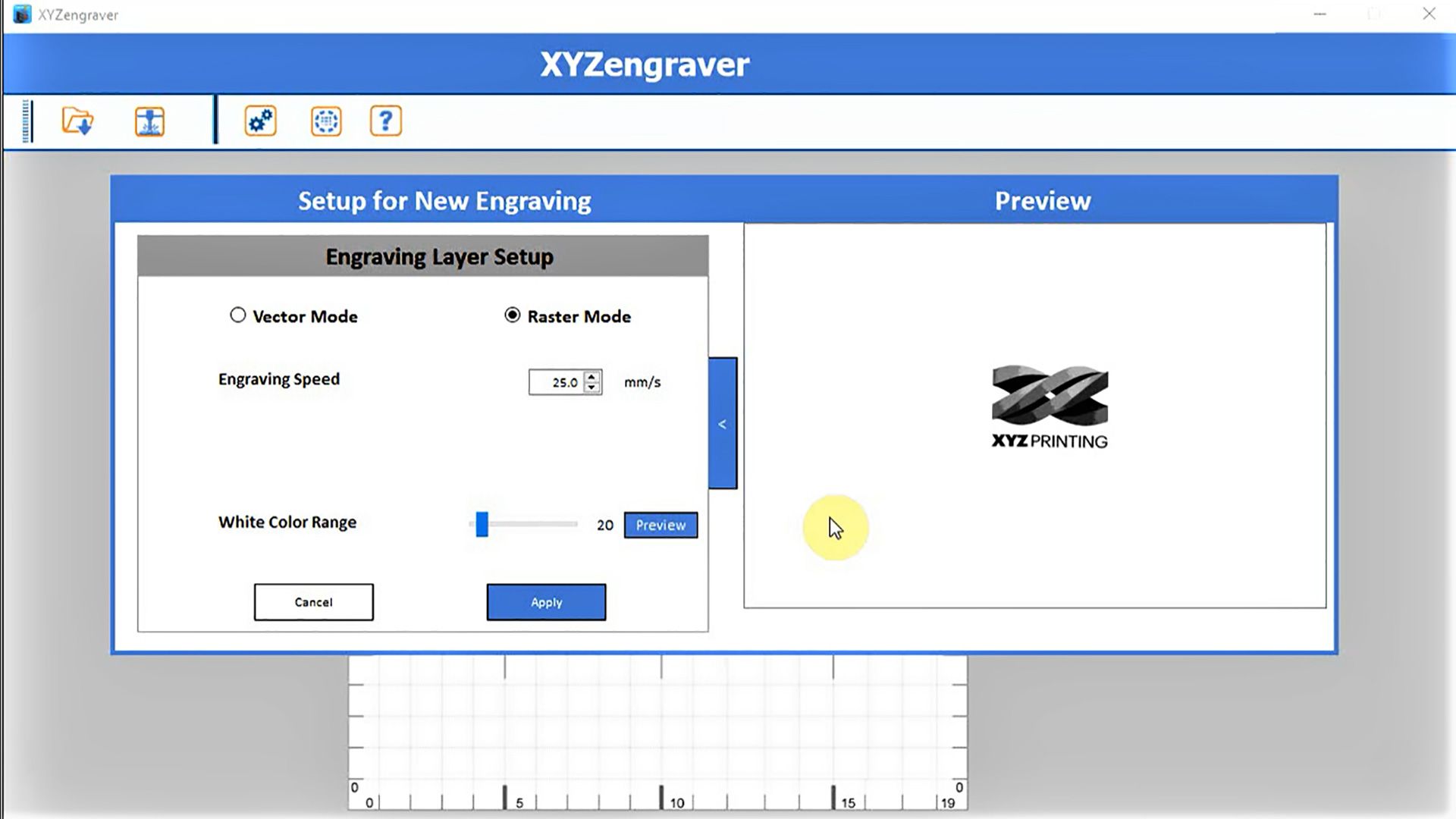 XYZprint гравер